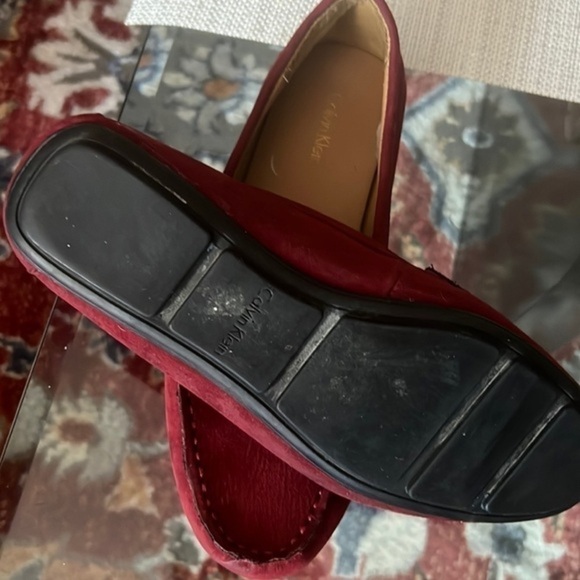 👞Loafers 👞 Calvin Klein size7.5, suede , Pre loved 🥰 - Picture 4 of 6